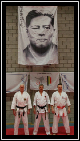 2018: seminar België. Met Pieter Harms en Hubert Laenen sensei's.