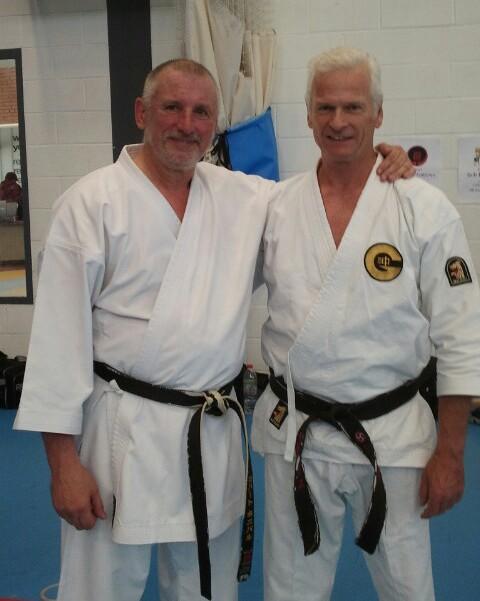 Engeland: met Bob Honniball sensei