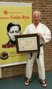 World Goju Ryu certificaat
