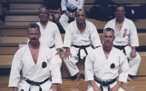 Okinawa 1998, Miyazato, Higa en Hichiya sensei