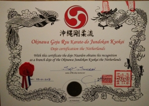 Sait: certificaat branch dojo.