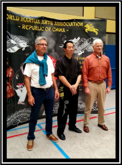 Samuel Kwok en Pieter Harms Shihan